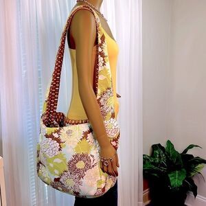 K & Company Large Open Tote Bag Floral